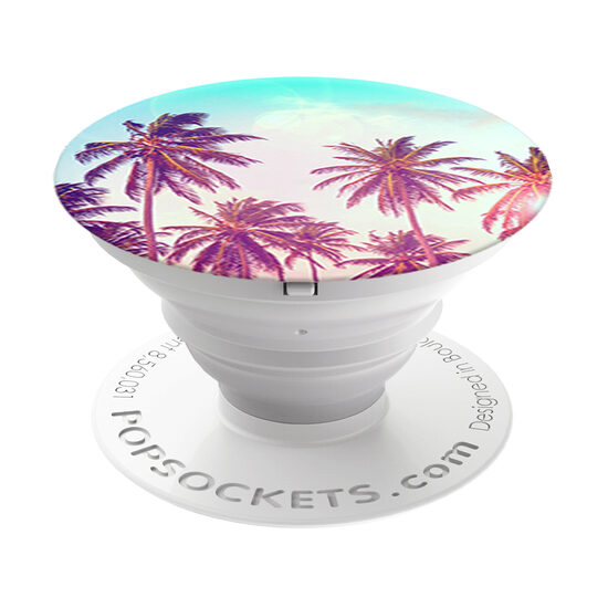 Suport Stand Adeziv Popsocket pentru telefon, Palm Trees