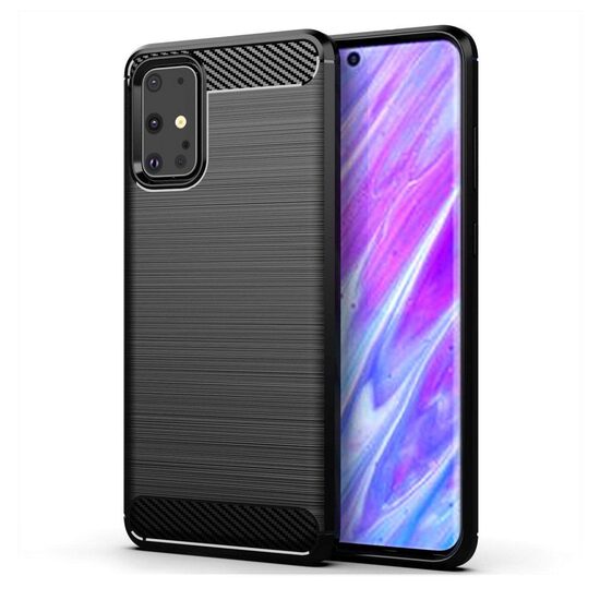 Husa Samsung Galaxy S20 Plus Lemontti Carbon Negru