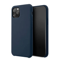 Husa iPhone 11 Pro Lemontti Silicone Lite Bleumarin