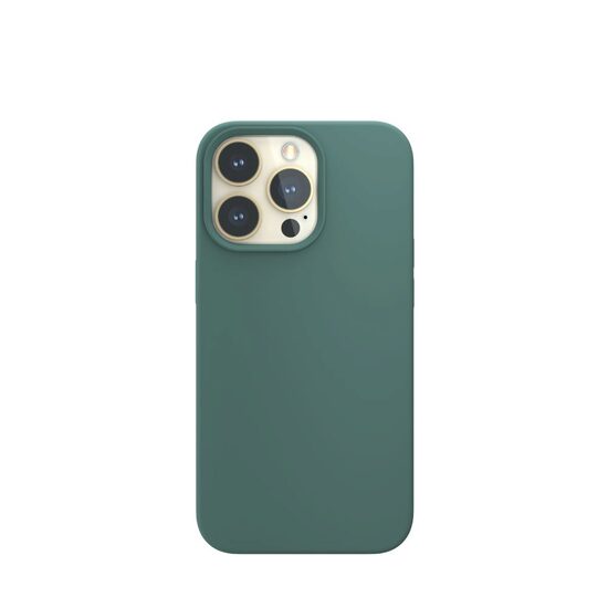 Husa iPhone 13 Pro Next One Silicon, MagSafe, Leaf Green