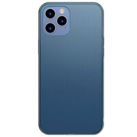 Husa iPhone 12 Pro Max Baseus Frosted Glass Protective Blue