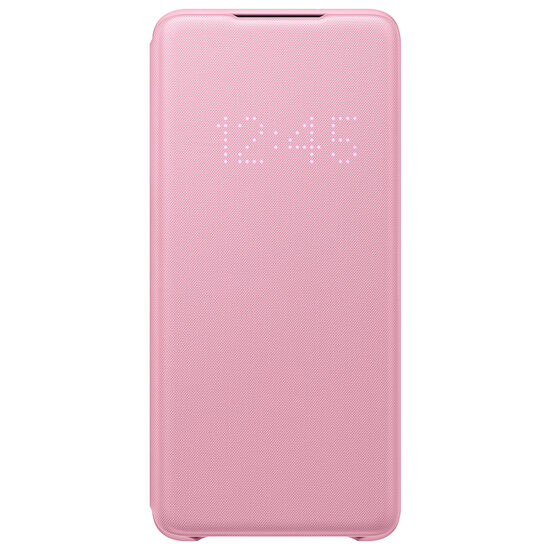 Husa Originala Samsung Galaxy S20 Plus Book Led View Pink