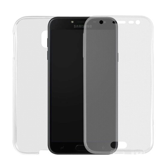 Husa Samsung Galaxy J3 (2017) Lemontti Silicon Full Cover 360 Transparent