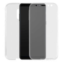 Husa Samsung Galaxy A6 (2018) Lemontti Silicon Full Cover 360 Transparent