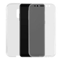 Husa Samsung Galaxy A8 Plus (2018) Lemontti Silicon Full Cover 360 Transparent