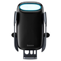 Suport Baseus Auto Milky Way cu Wireless Chaarger Black ( prindere la ventilatie)