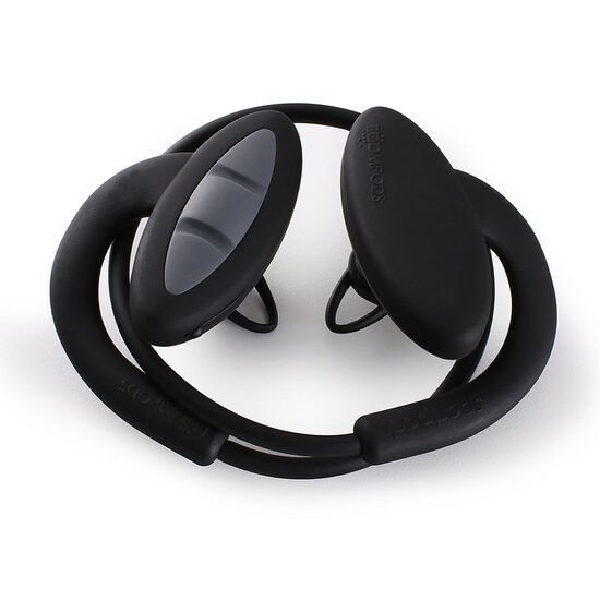 Casti Boompods Sportpods2 Black-Gray (in-ear, bluetooth, control tactil, sweat resistant)