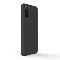 Husa Samsung Galaxy S20 Lemontti Liquid Silicon Black