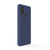 Husa Samsung Galaxy A21s Lemontti Liquid Silicon Dark Blue
