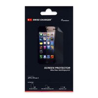 Folie iPhone SE / 5s / 5c / 5 Swiss Charger Clear (2 fata)