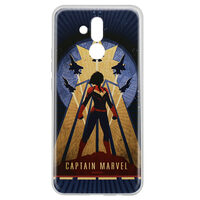 Husa Huawei Mate 20 Lite Marvel Silicon Captain Marvel 002 Navy Blue