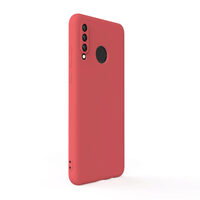 Husa Huawei P30 Lite Lemontti Silicon Soft Slim Santa Red