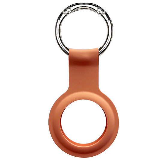 AirTag Devia Silicon Key Ring Orange