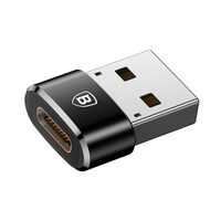 Adaptor USB 3.0 la Type-C Baseus OTG Mini Black