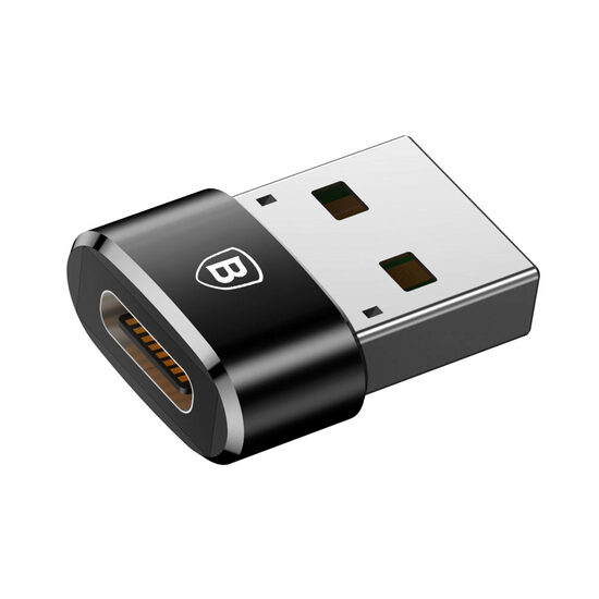 Adaptor USB 3.0 la Type-C Baseus OTG Mini Black