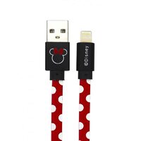 Cablu Disney USB Lightning Minnie Dots Red