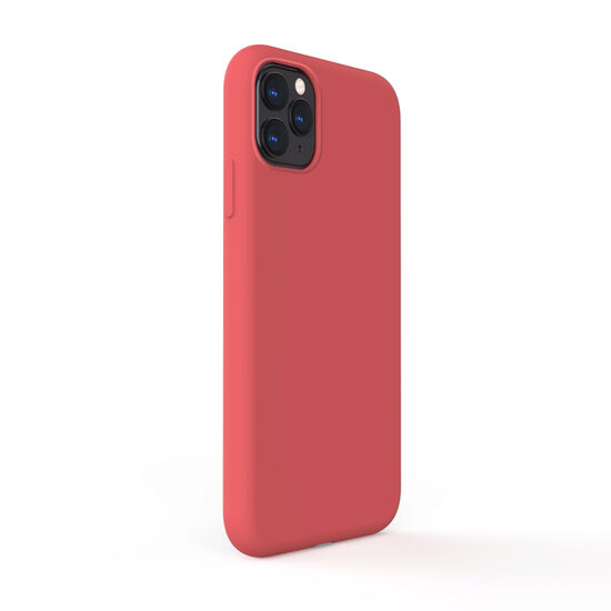 Husa iPhone 11 Pro Max Lemontti Silicon Soft Slim Santa Red
