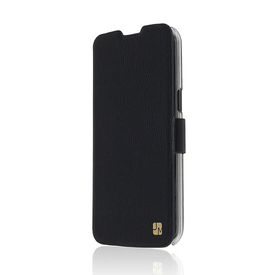 Husa LG K4 Just Must Book Slim Negru (silicon in interior)