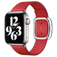 Curea pentru Apple Watch 40mm, Scarlet Modern Buckle, Medium