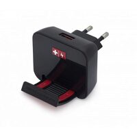 Incarcator Retea Swiss Charger USB Negru 2.4A