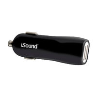 Incarcator Auto 2.4A iSound Dual USB Negru