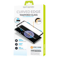 Folie Huawei Mate 20 Pro Lemontti Sticla Curbata Black