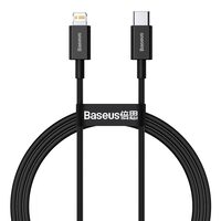 Cablu Type-C la Lightning PD Baseus Superior Series Black