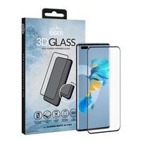 Folie Huawei Mate 40 Pro Eiger Sticla 3D Edge to Edge Clear Black