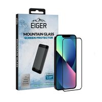 Folie iPhone 13 / 13 Pro Eiger Sticla 3D Edge to Edge Clear Black