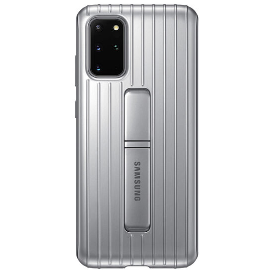 Husa Originala Samsung Galaxy S20 Plus Protective Standing Silver