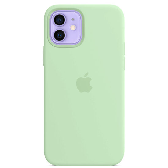 Husa Original iPhone 12 / 12 Pro Apple Silicon MagSafe Pistachio
