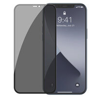 Folie iPhone 12 Pro Max Baseus Curbata Full Screen Anti-Peeping Black