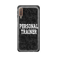 Husa Samsung Galaxy A7 (2018) Lemontti Silicon Art Personal Trainer