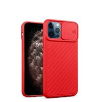 Husa iPhone 12 / 12 Pro Just Must Camo Red