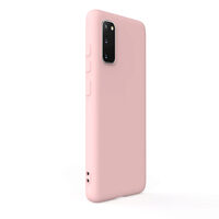 Husa Samsung Galaxy S20 Lemontti Silicon Soft Slim Pink Sand