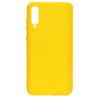 Husa Samsung Galaxy A70s Lemontti Silicon Silky Galben