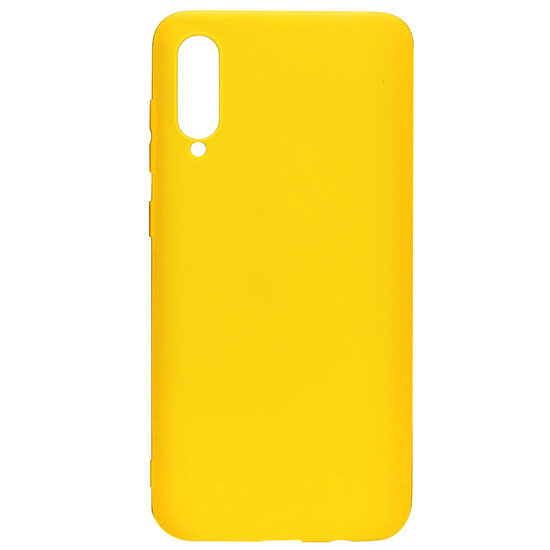 Husa Samsung Galaxy A70s Lemontti Silicon Silky Galben