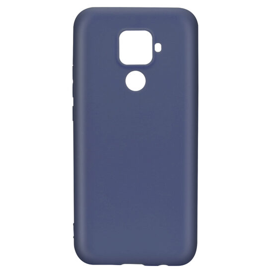 Husa Huawei Nova 5z Lemontti Silicon Silky Albastru Inchis