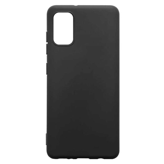 Husa Samsung Galaxy A41 Lemontti Silicon Silky Negru
