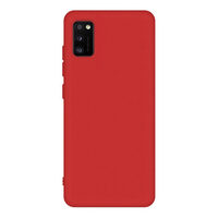 Husa Samsung Galaxy A41 Lemontti Silicon Silky Rosu