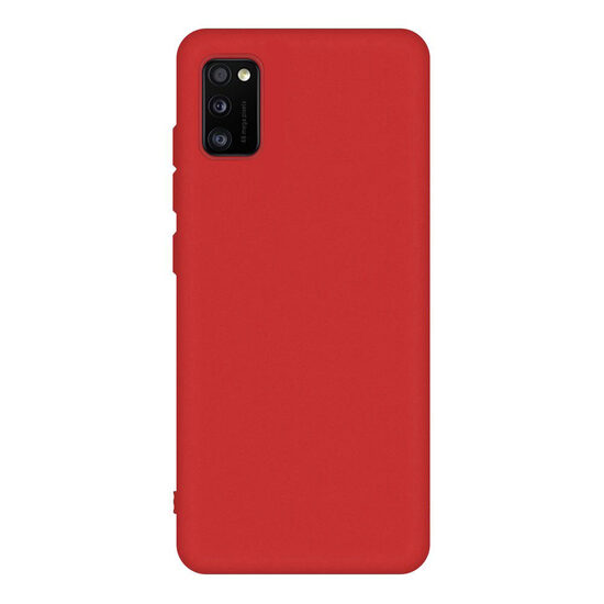 Husa Samsung Galaxy A41 Lemontti Silicon Silky Rosu