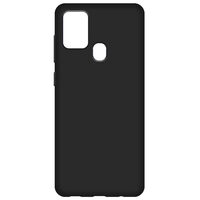 Husa Samsung Galaxy A21s Lemontti Silicon Silky Negru