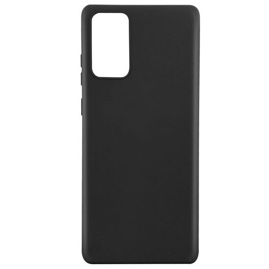 Husa Samsung Galaxy Note 20 Lemontti Silicon Silky Negru