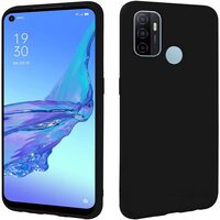 Husa Oppo A54 5G Lemontti Silicon Silky Negru