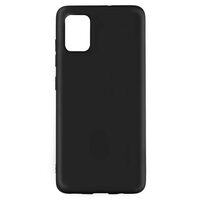 Husa Samsung Galaxy A51 4G Lemontti Silicon Silky Negru