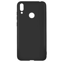 Husa Huawei Y7 2019 Lemontti Silicon Silky Negru