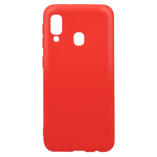Husa Samsung Galaxy A20e Lemontti Silicon Silky Rosu