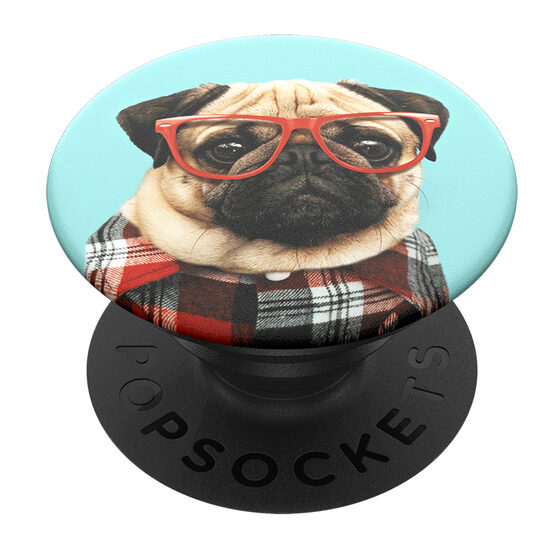 Accesoriu Popsockets pentru dispozitive mobile, PopGrip Studious Stu