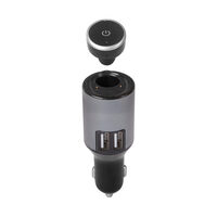 Casca Bluetooth Xenic Black (cu incarcator auto dual USB max 2.1A si slot magnetic pentru