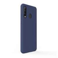 Husa Huawei P30 Lite Lemontti Liquid Silicon Dark Blue